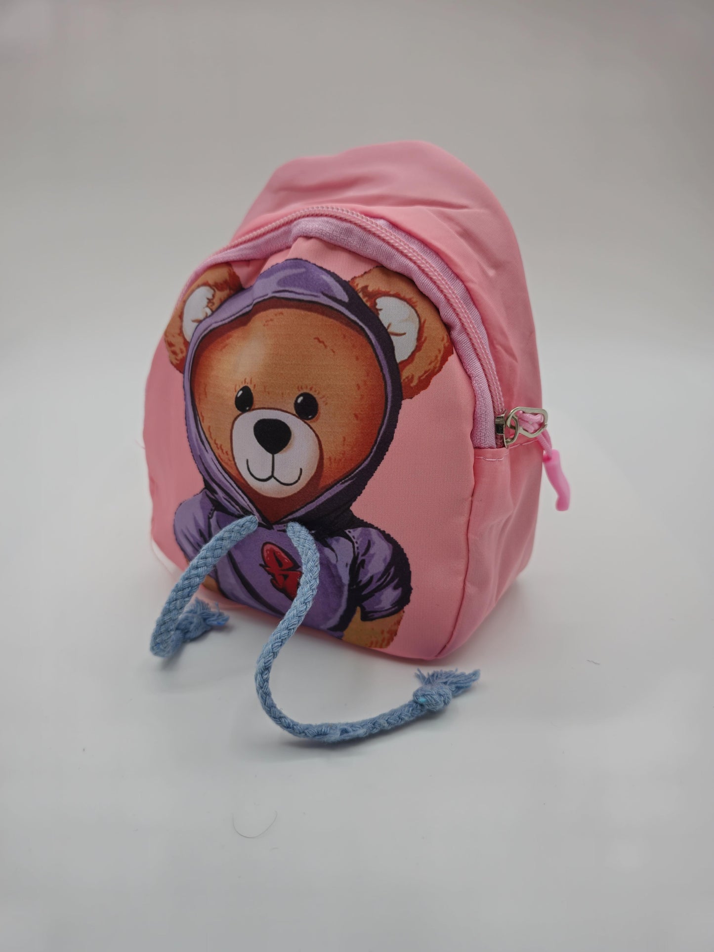 Cute Teddy Bear Mini Backpack – Kids’ Cartoon-Themed Small Backpack (Available in Red, Pink, Yellow,Blue)