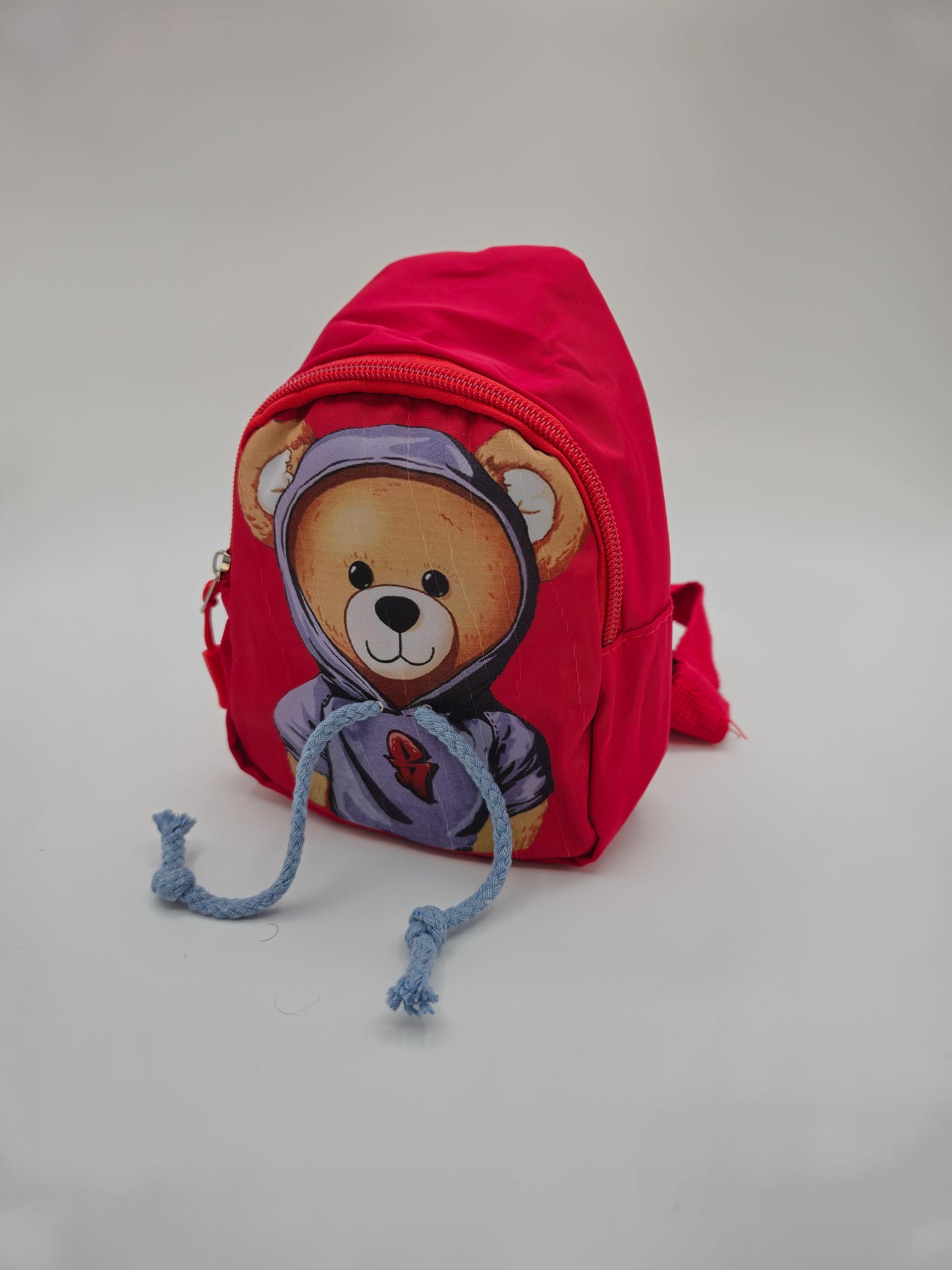 Cute Teddy Bear Mini Backpack – Kids’ Cartoon-Themed Small Backpack (Available in Red, Pink, Yellow,Blue)