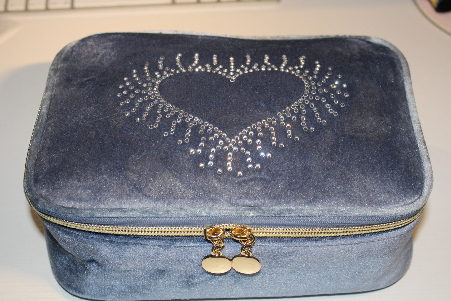 Customize Make Up bag for gift girls, rhinestones gift, personalized, Monogram, Velvet Brush Bag, Christmas Gift, Bridesmaid gift