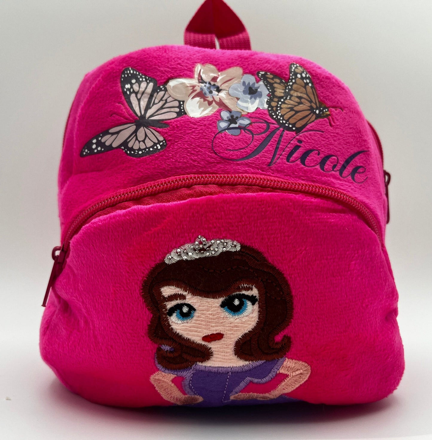 SALE Personalized Toddler Backpack, Floral Kids Backpack, Preschool Book Bag, Backpack for Kids, Toddler School Bag, Child Gift