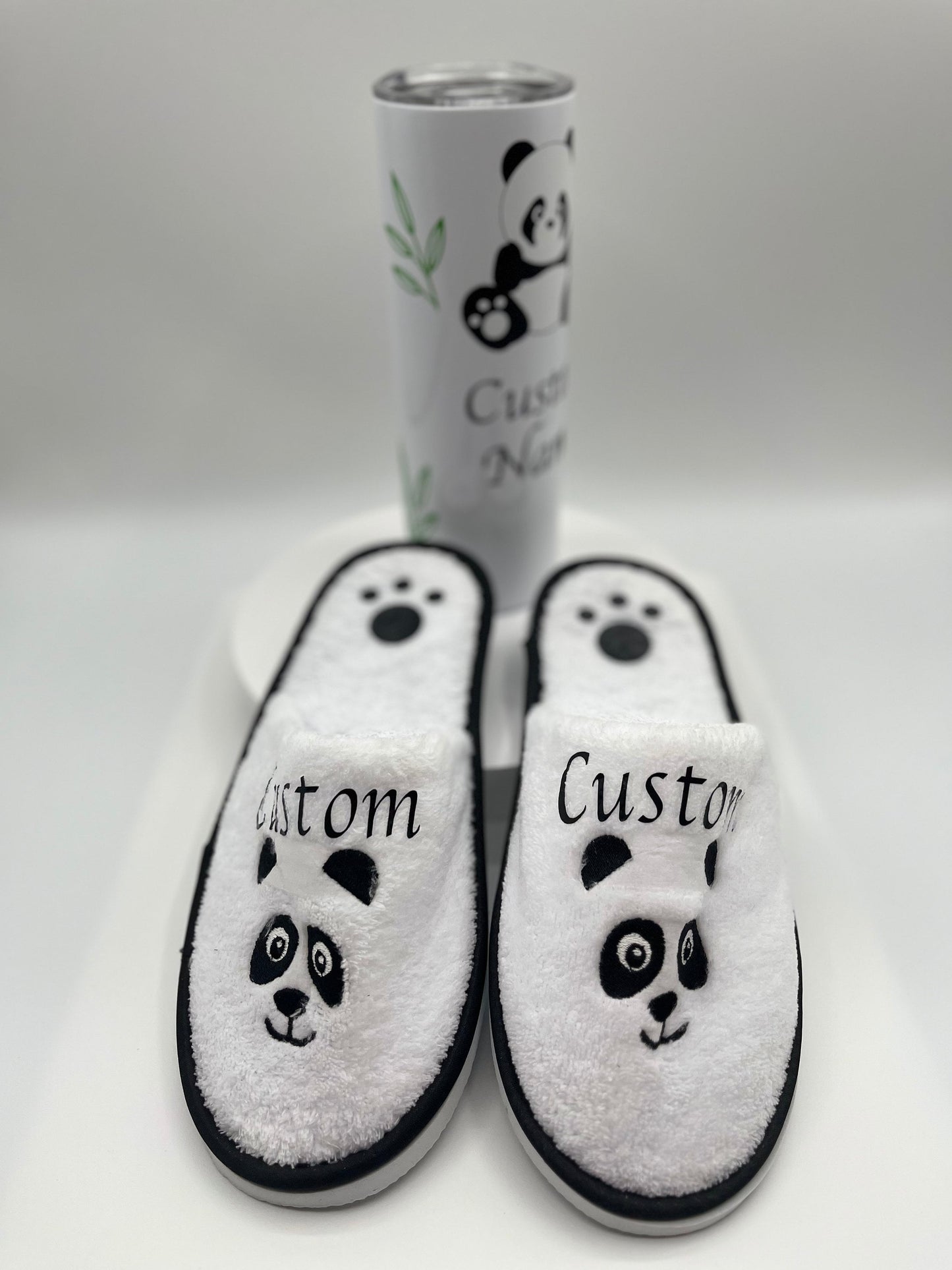 Gift set for kids, tumbler for children, spa parties kids, gift in box, birthday party gift, panda toy gift,