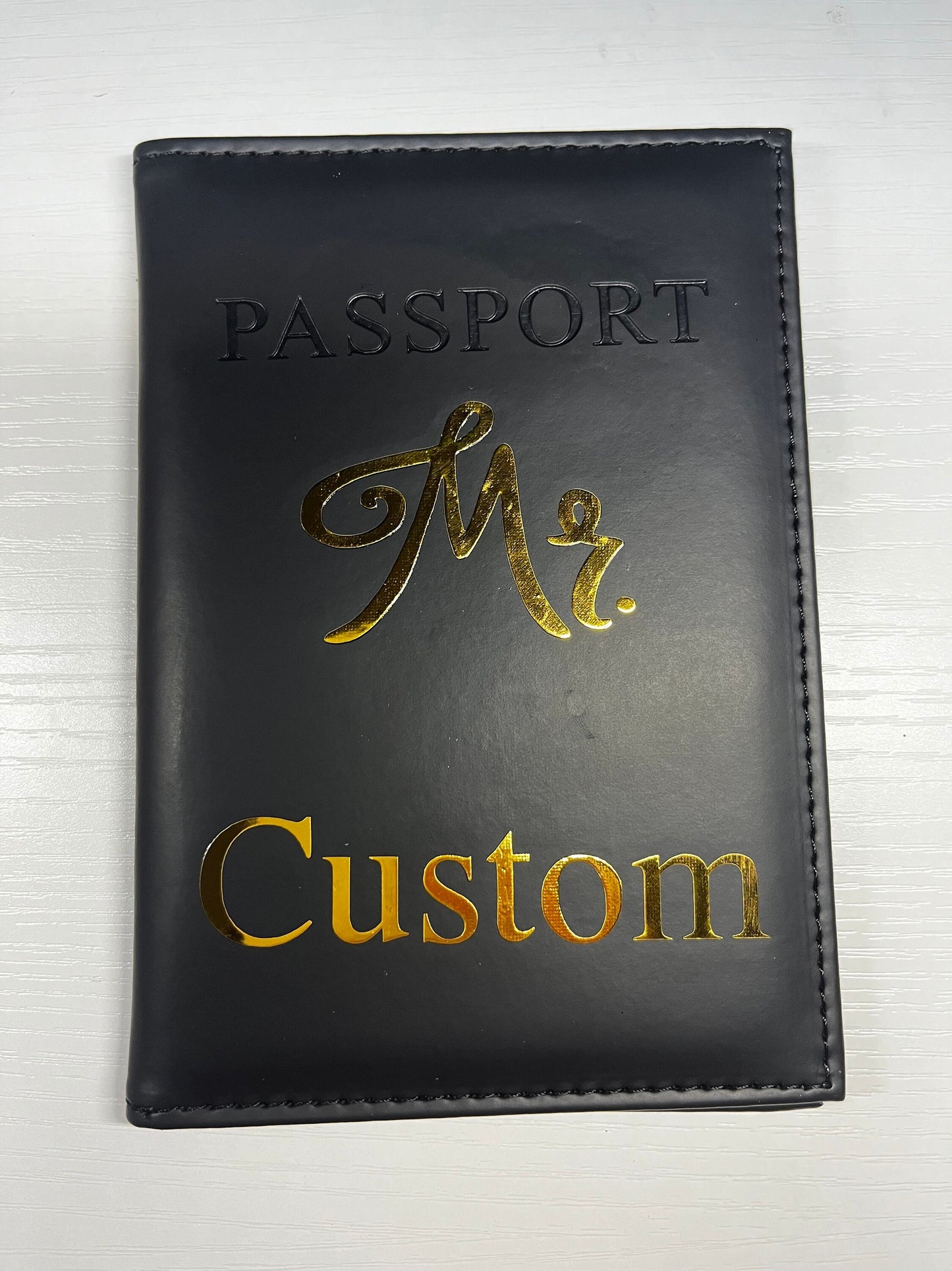 Passport cover, customs passport cover, gift for her and him, honeymoon accessories, travel supplies, wedding gift
