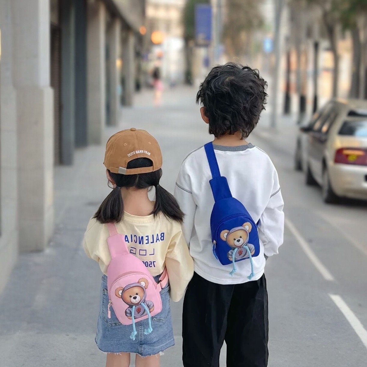 Personalized Toddler Crossbody Bag: Custom Kids Fanny Pack with Name - Ideal Preschool & Birthday Gift