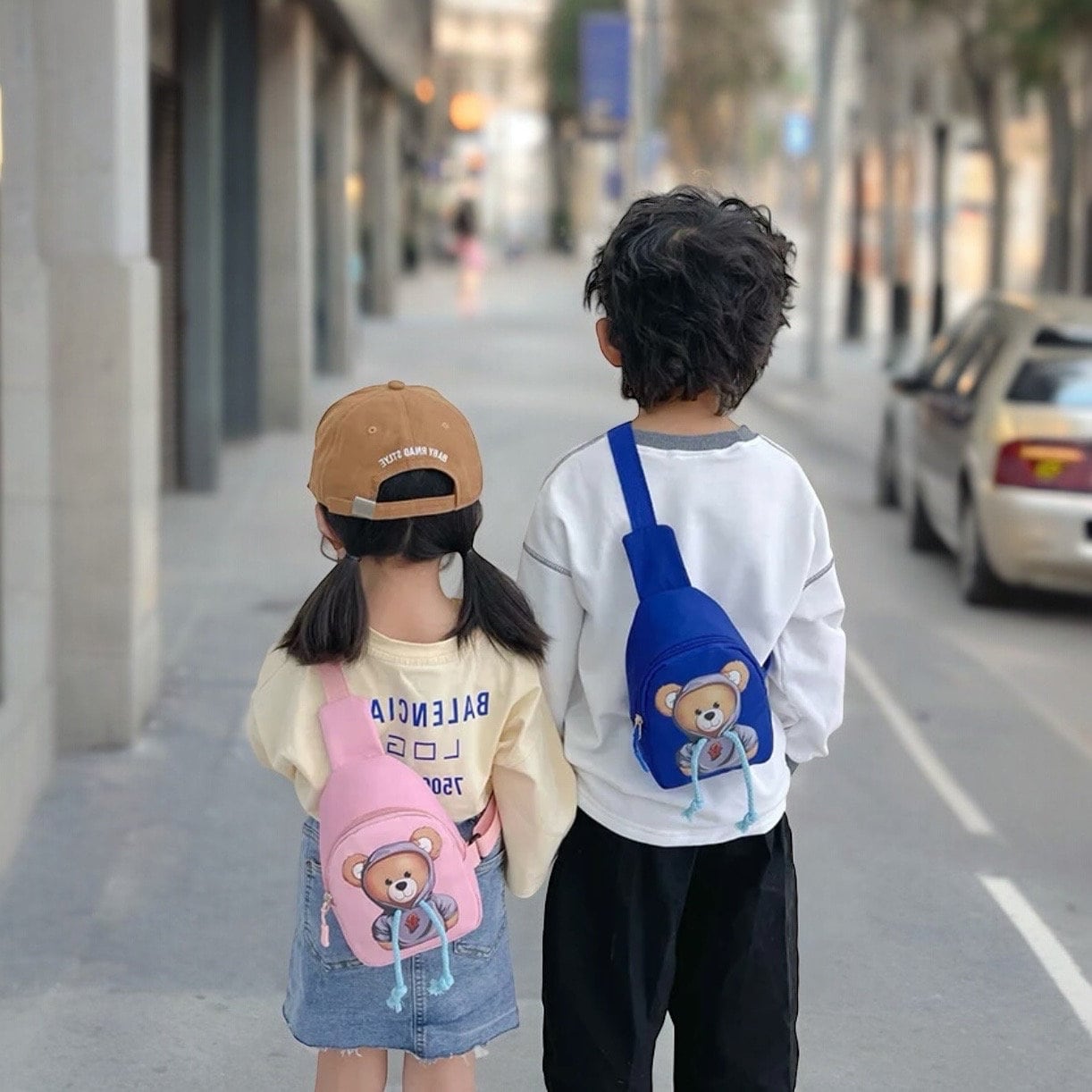 Personalized Toddler Crossbody Bag: Custom Kids Fanny Pack with Name - Ideal Preschool & Birthday Gift