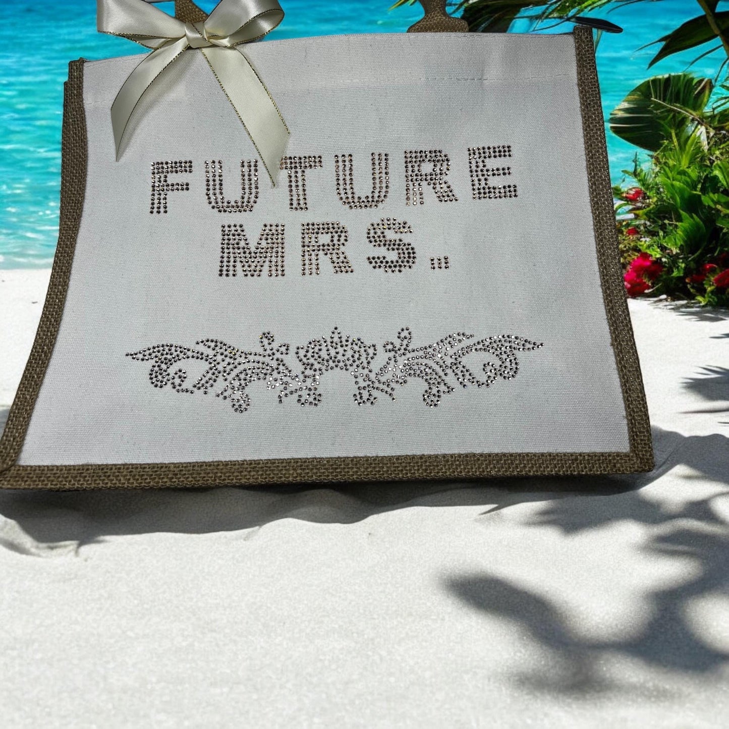 Future Mrs Tote Bag, Custom Mrs Bag, Engagement Tote Bag, Bride Canvas Bag, Engagement Gifts, for Bride to Be Tote, Engagement Party Gifts