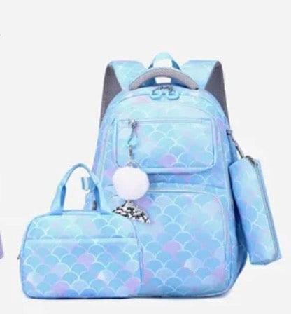 Backpack for kids, Back to school, rhinestones tail, mermaid backpack, quality bag, pearls, custom , purse for pencils, lunchbox