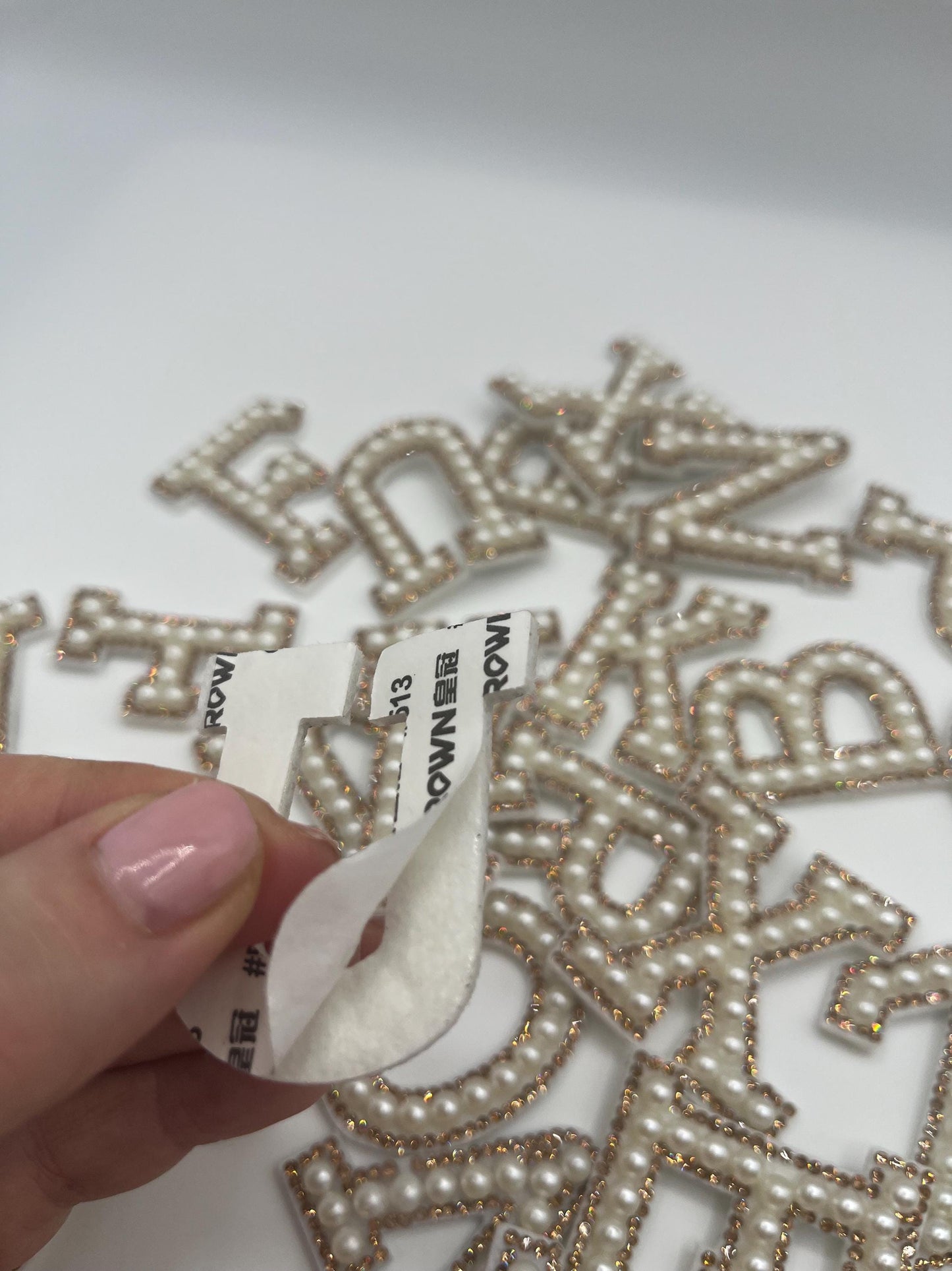 Sparkling Self-Adhesive Alphabet: Dazzling DIY Rhinestone Letter Embellishments for Crafts