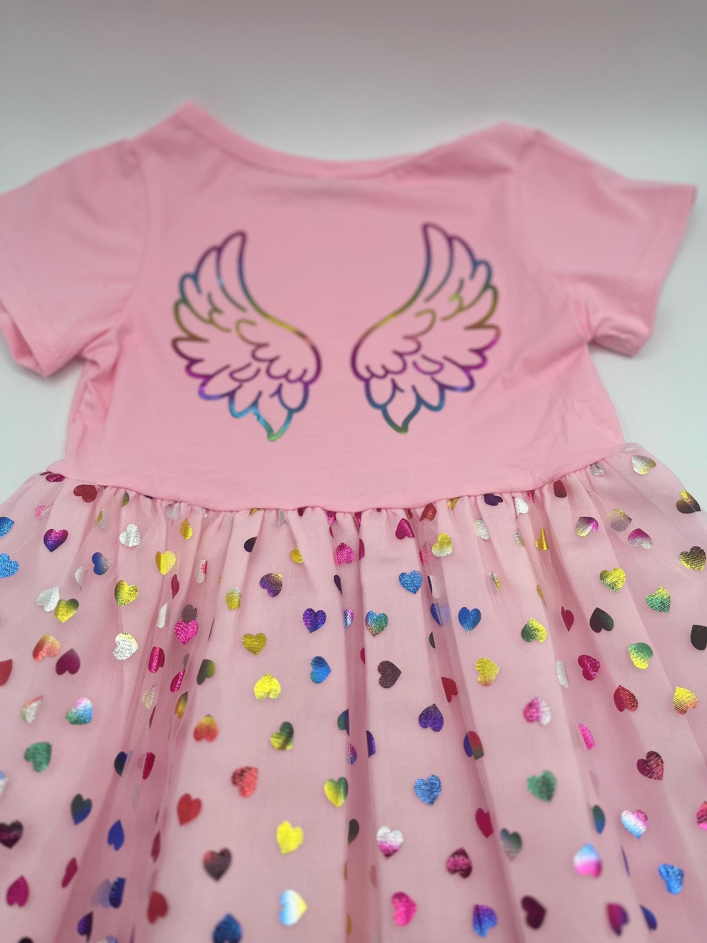 Unicorn tutu dress for girls, sparkly dress with wings with Personalized Touch, Kids Personalized Dress, Birthday Dress, Unicorn lover gift