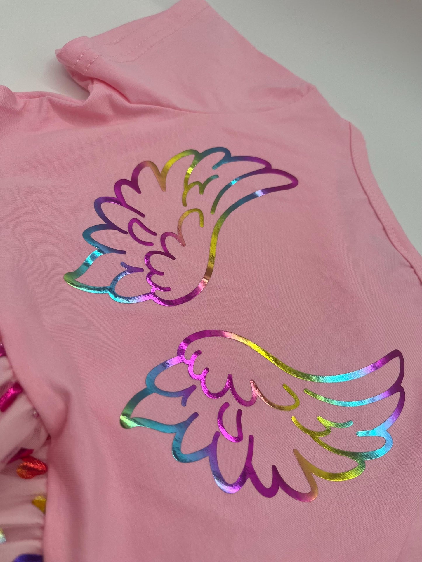 Unicorn tutu dress for girls, sparkly dress with wings with Personalized Touch, Kids Personalized Dress, Birthday Dress, Unicorn lover gift