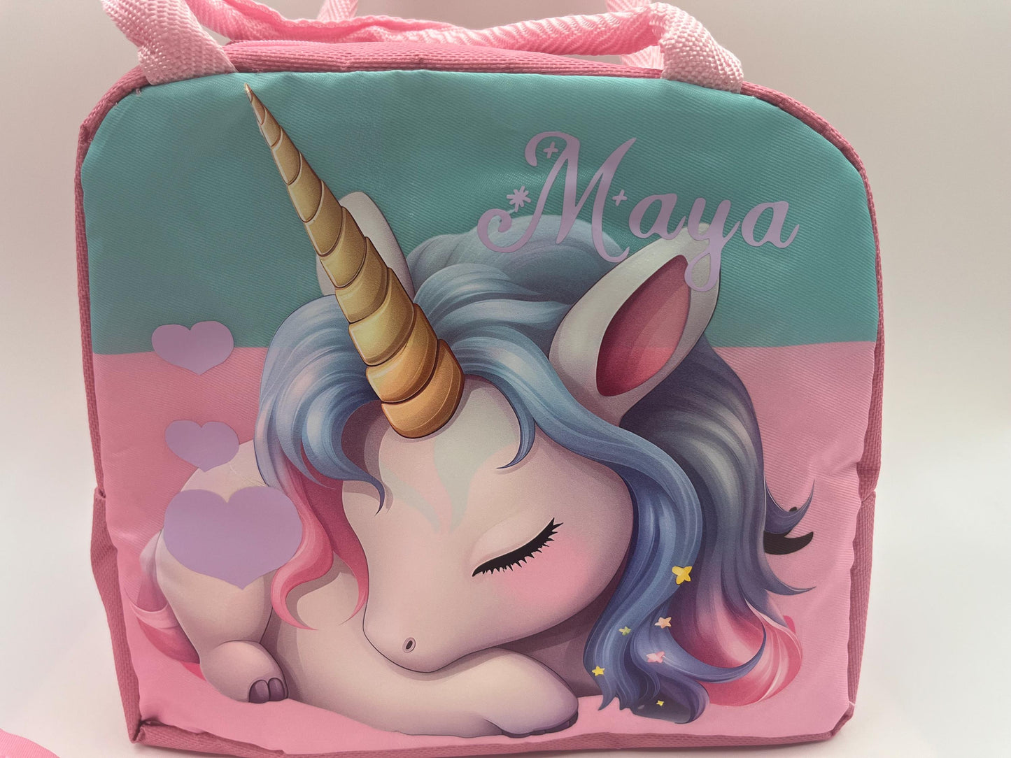 Lunch box for kids in unicorn theme, Kids Lunch Box with his Name, Back to school gift, Kindergarten, Unicorn Lunch Box, Birthday Gifts