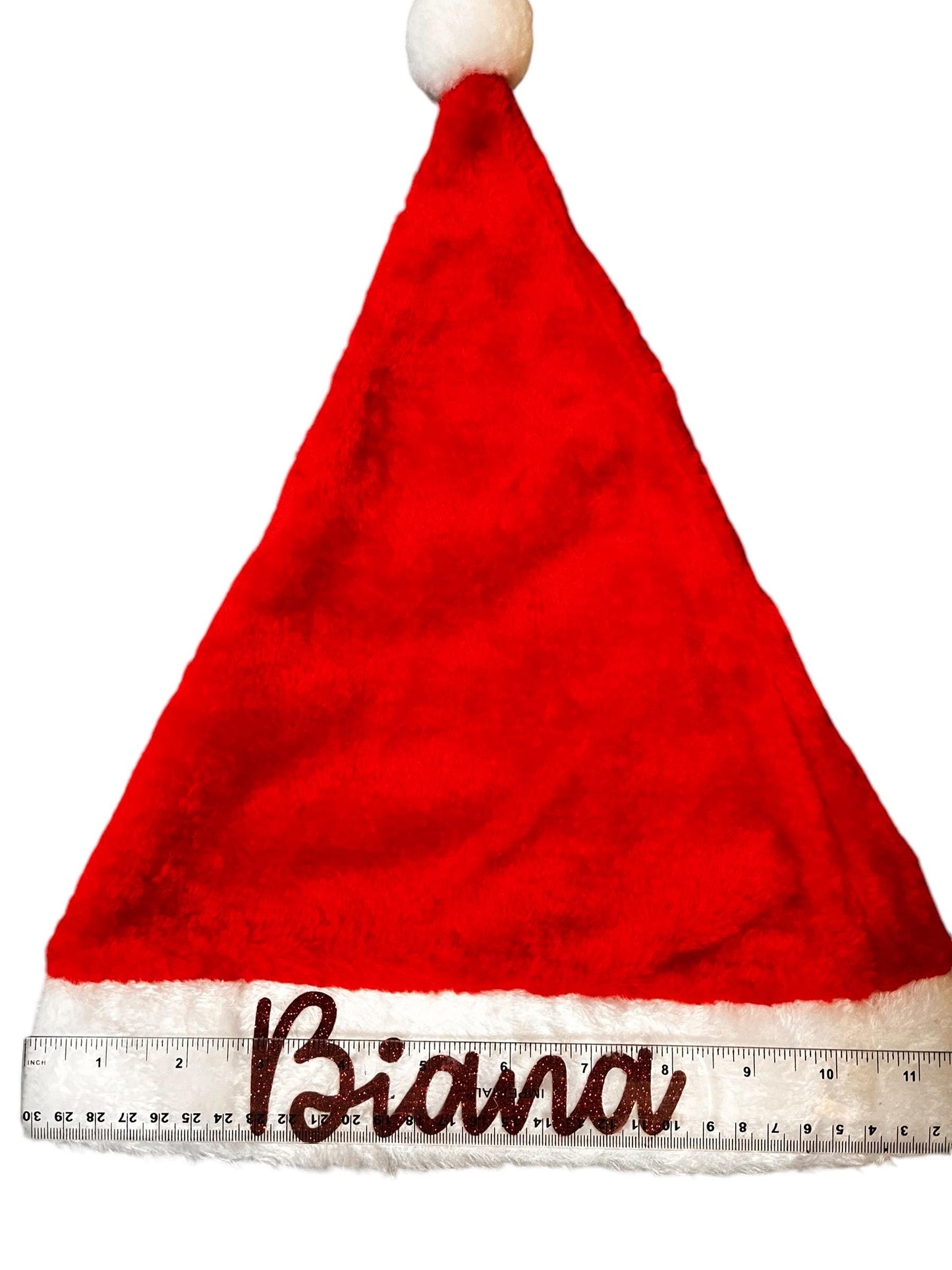 SALE Personalized Santa Hat, Customized Santa Hats, Custom Christmas Hats, Santa Hats, Holiday Hats, Velvet Santa Hats for Adult and kids
