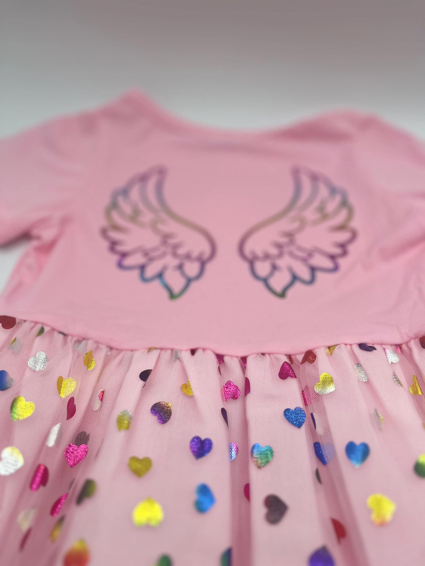 Unicorn tutu dress for girls, sparkly dress with wings with Personalized Touch, Kids Personalized Dress, Birthday Dress, Unicorn lover gift