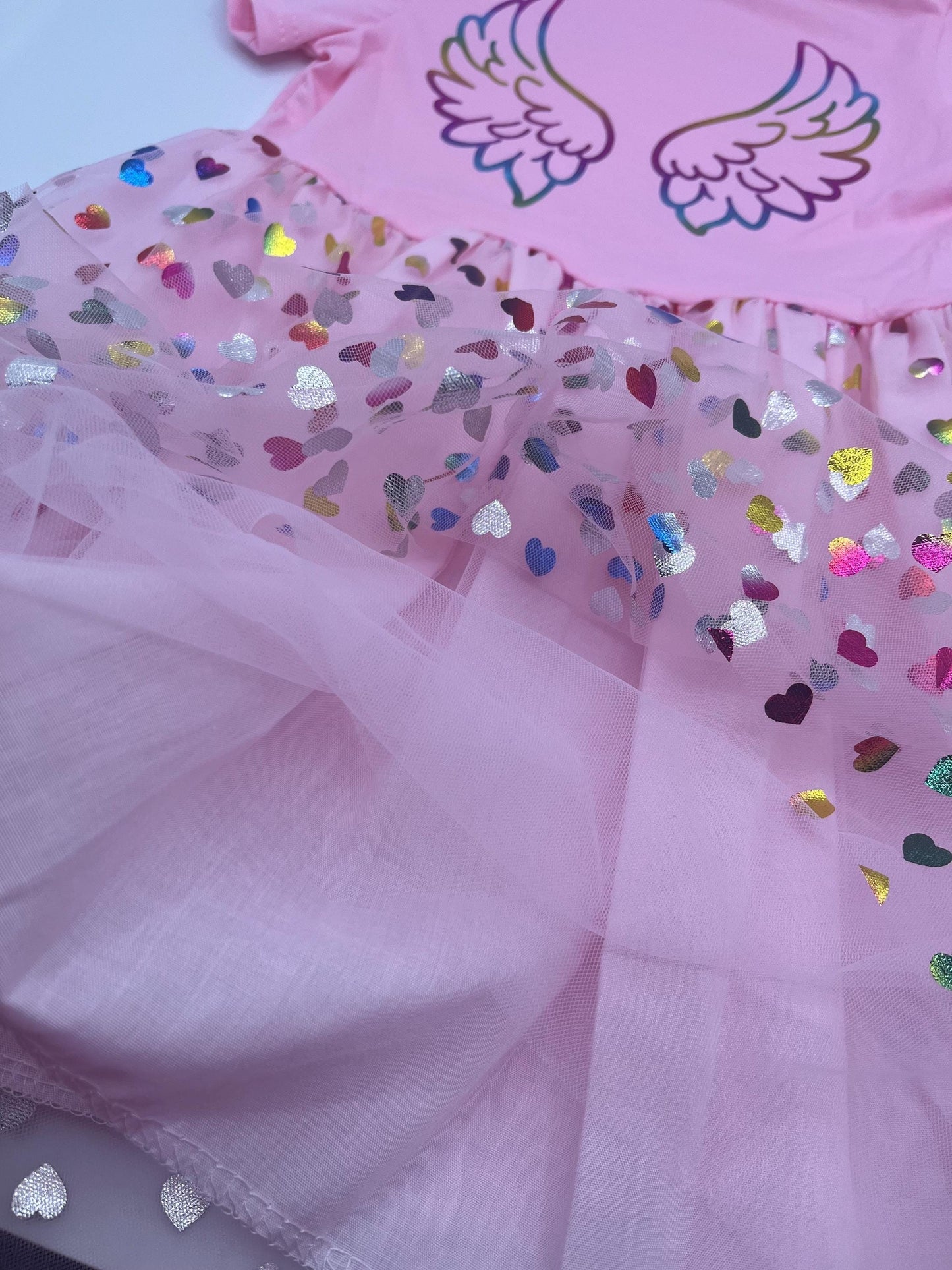 Unicorn tutu dress for girls, sparkly dress with wings with Personalized Touch, Kids Personalized Dress, Birthday Dress, Unicorn lover gift
