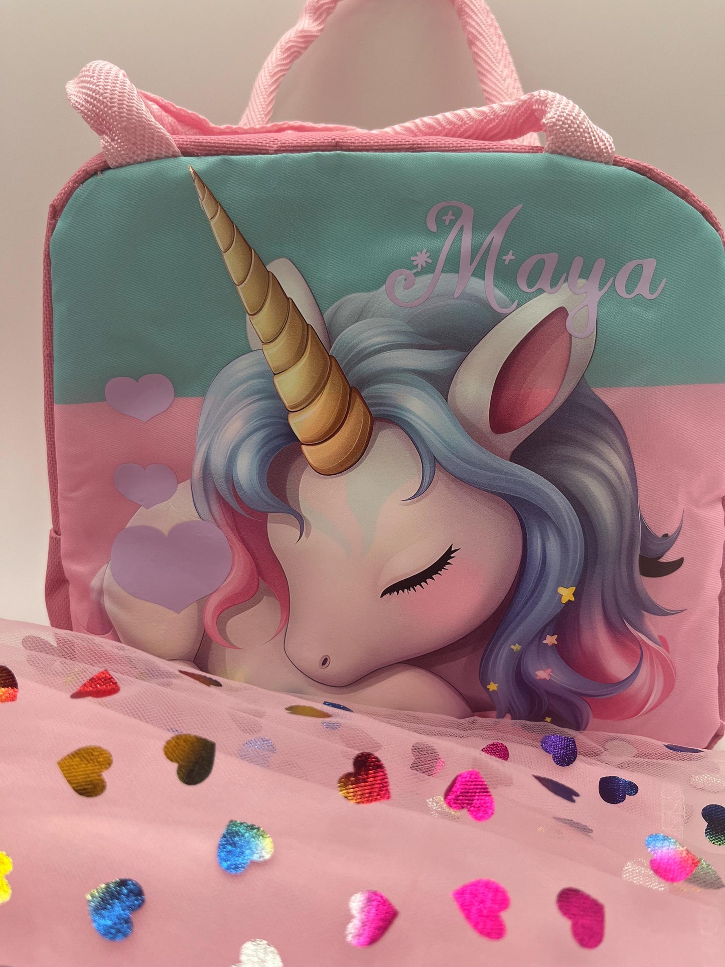 Lunch box for kids in unicorn theme, Kids Lunch Box with his Name, Back to school gift, Kindergarten, Unicorn Lunch Box, Birthday Gifts