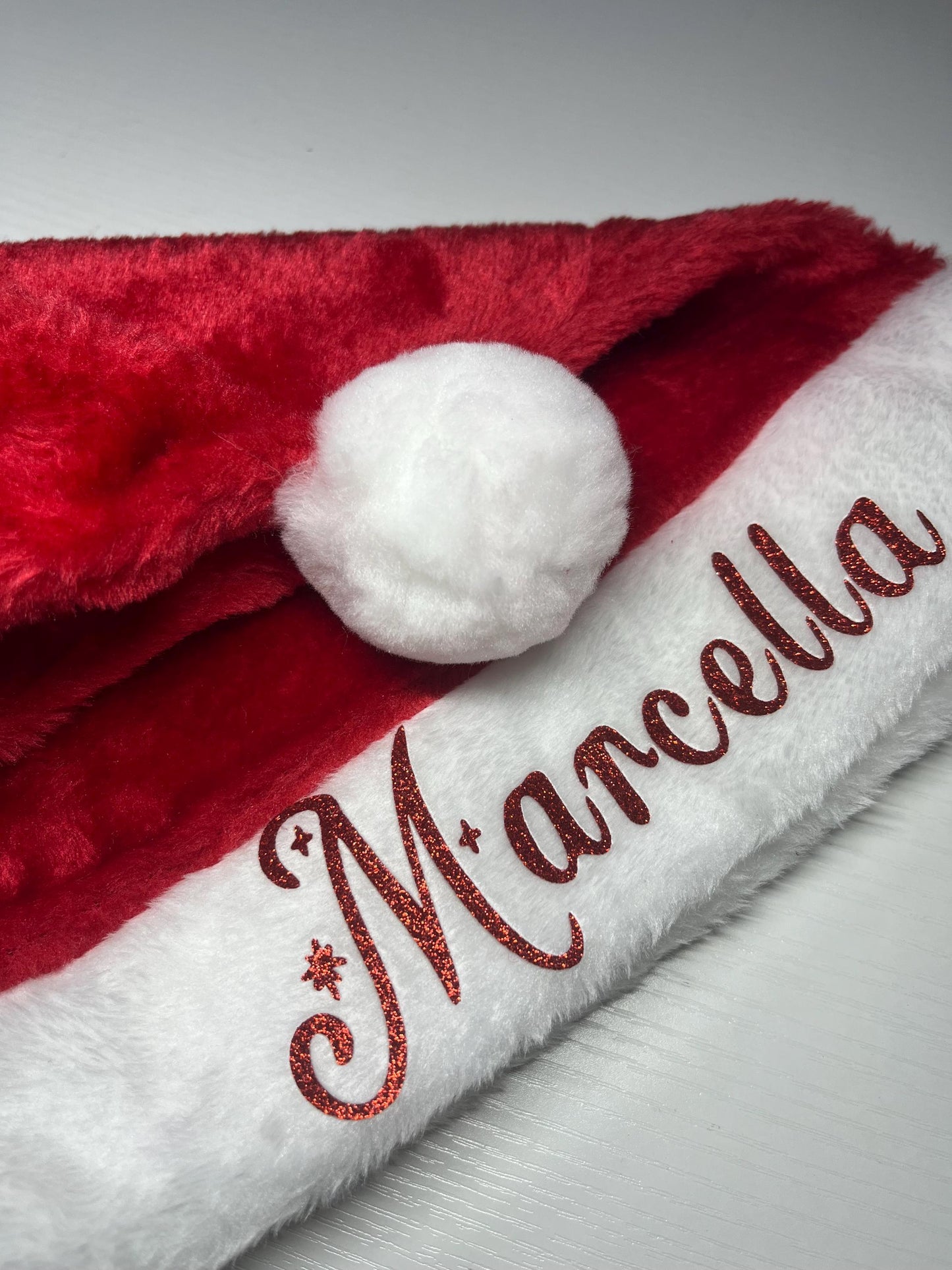 SALE Personalized Santa Hat, Customized Santa Hats, Custom Christmas Hats, Santa Hats, Holiday Hats, Velvet Santa Hats for Adult and kids