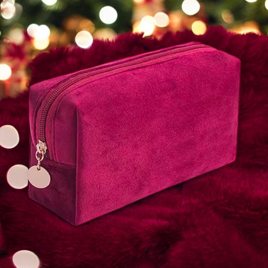 Perfect Holiday Gift Personalized Travel Cosmetic Bag, Makeup Bag, Personalized Clutch, Custom Bridesmaid Proposal, Bridesmaids, Bride, Moms
