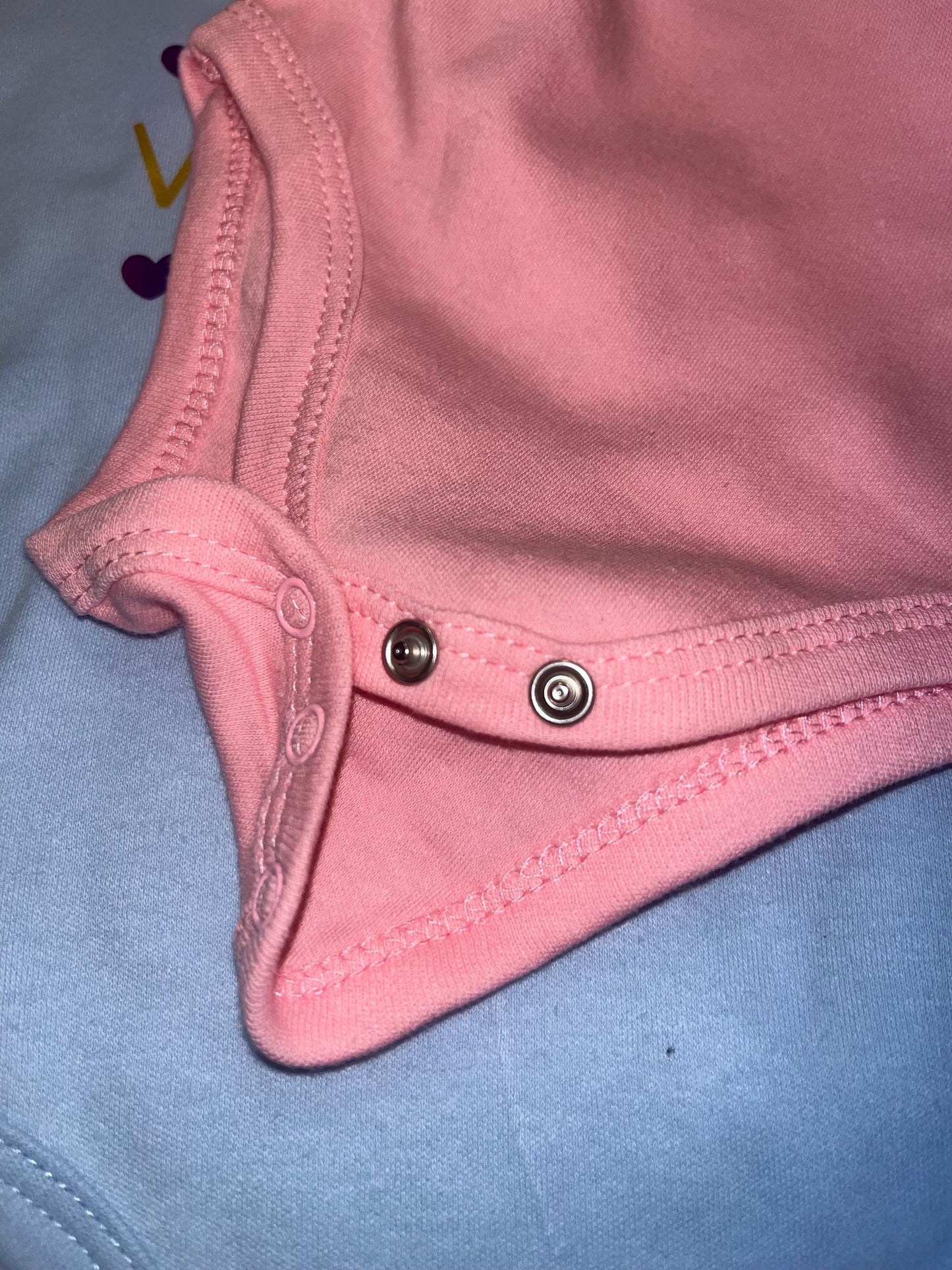 Baby bodysuit 0-12 months, 100% cotton, My first Valentine’s Day, Blue and Pink Kids bodysuit, Baby Gift, Newborn Outfit, Newborn Gift