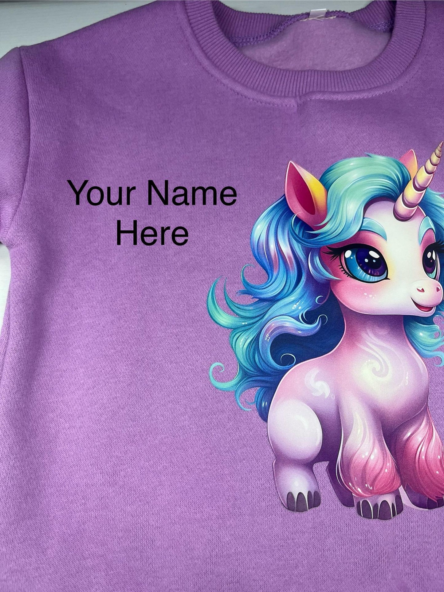 Unicorn lover sweatshirt for kids, customized sweater, Easter gift for unicorn lovers, Birthday Girl, Magical Unicorn
