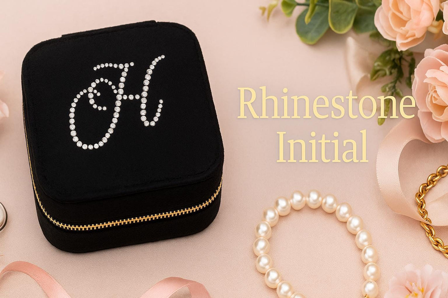 Bride Jewelry Box Bride Gift Box Mrs Jewelry Box Personalized Bridal Shower Gift for Bride Honeymoon Gift Travel Case