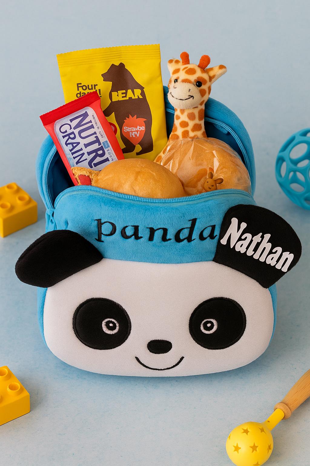 Backpack for kids;Personalized Backpack, Custom Children Backpack, Preschool Kids Backpacks , Toddler Gift, Small Backpack, Panda
