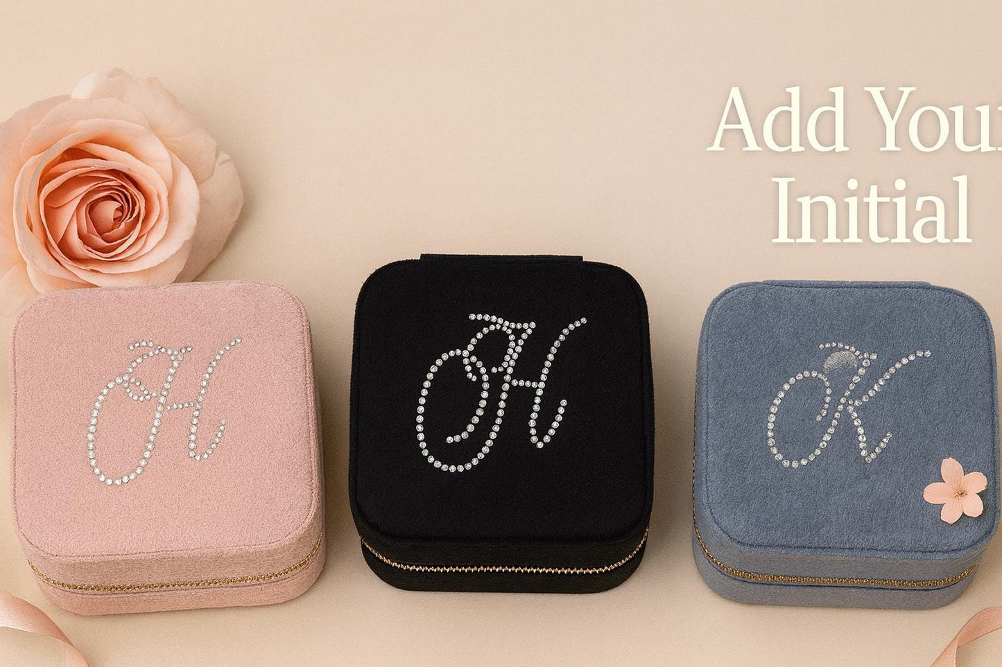 Bride Jewelry Box Bride Gift Box Mrs Jewelry Box Personalized Bridal Shower Gift for Bride Honeymoon Gift Travel Case