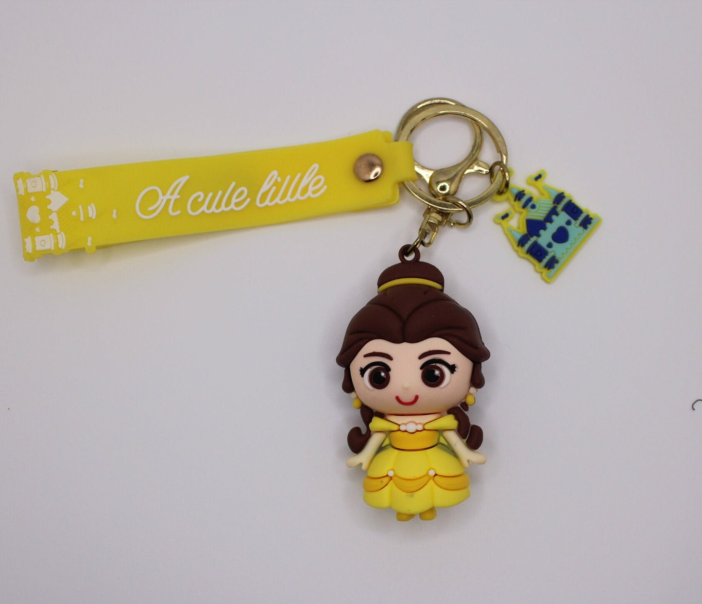 Personalized Princess Keychain: Bookbag, Backpack Tag