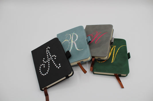 Faux Leather Small Pocket Notebook, Luxurious Velvet Notebook for Capturing Your Grand Ideas on the Go, Perfect Present for Everyone