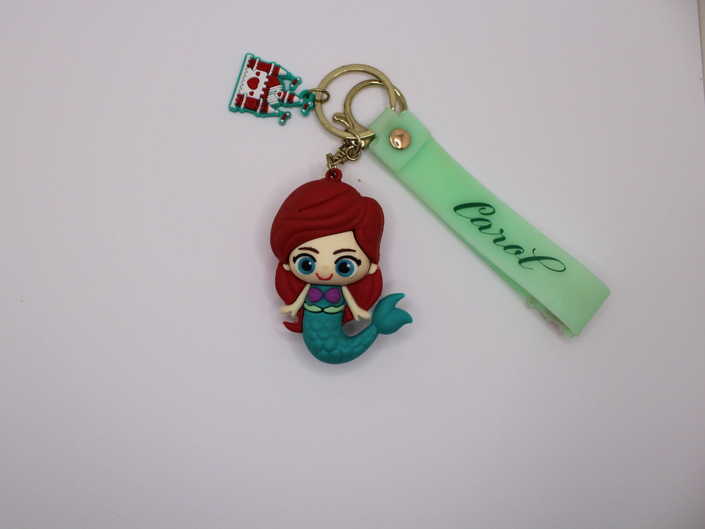 Personalized Princess Keychain: Bookbag, Backpack Tag