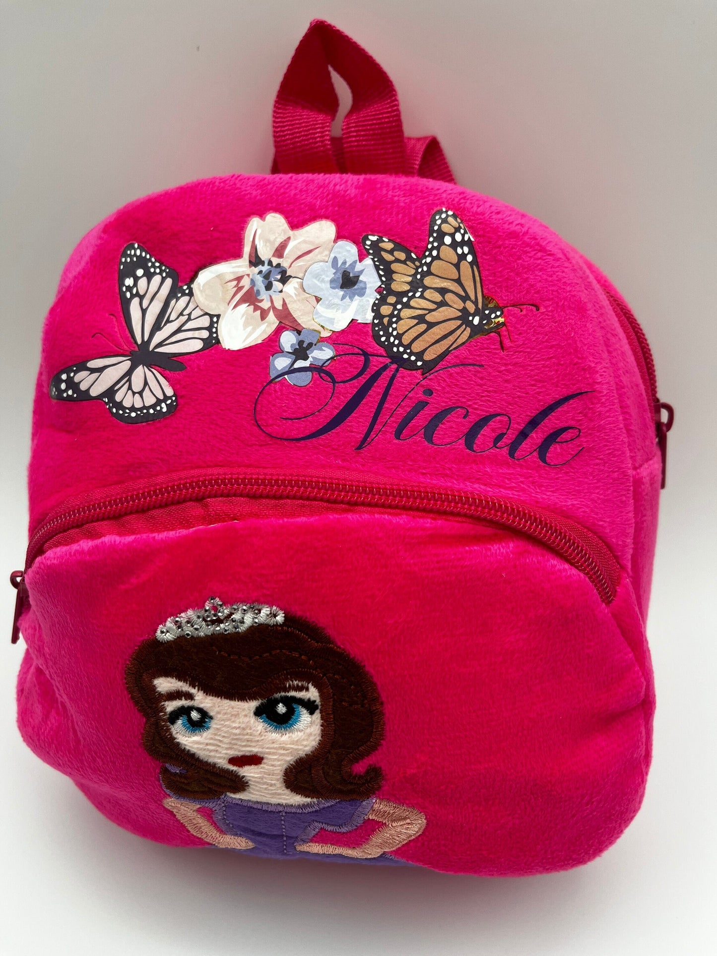 SALE Personalized Toddler Backpack, Floral Kids Backpack, Preschool Book Bag, Backpack for Kids, Toddler School Bag, Child Gift