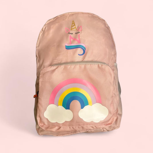 Unicorn backpack, Customized kids backpacks, Letters Backpack, Personalized Kids Backpack, Personalized Gift, Unicorn gift, Nylon backpack