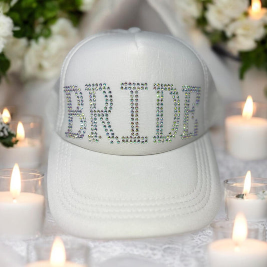 Personalized Bridal Baseball Hat Perfect for Bachelorette & Honeymoon Fun! Custom Cap for Bride Bachelorette and Pool Party Essentials