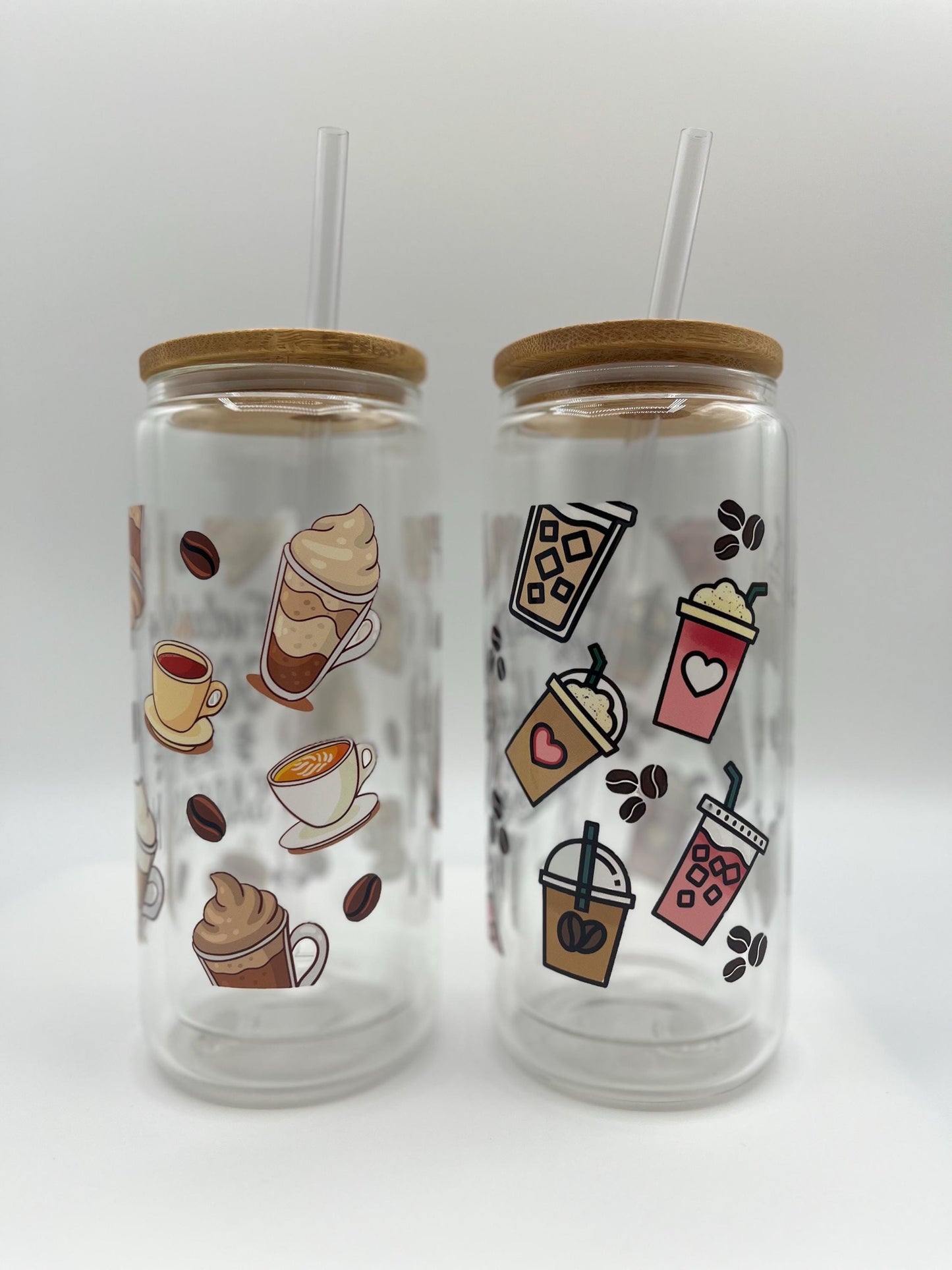SALE Buy 1 get 2nd free, Custom  Glass Can Soda Cup with Lid and Straw - Bridesmaid Gift Idea - Custom Proposal Gifts, Bachelorette Party,