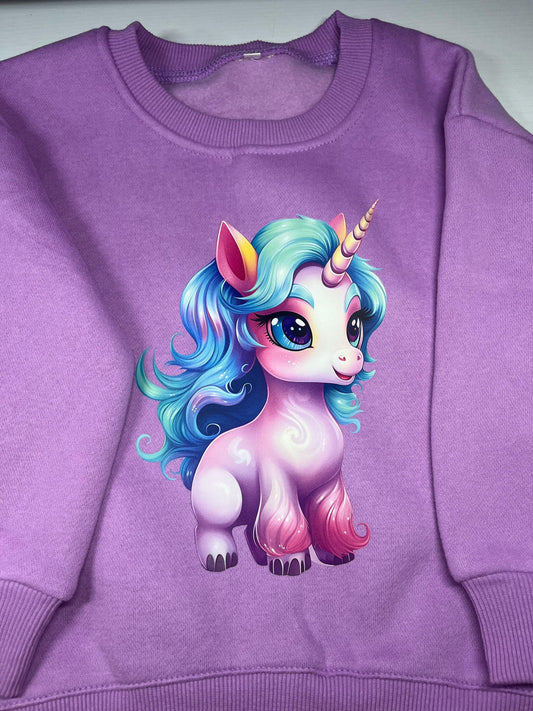 Unicorn lover sweatshirt for kids, customized sweater, Easter gift for unicorn lovers, Birthday Girl, Magical Unicorn