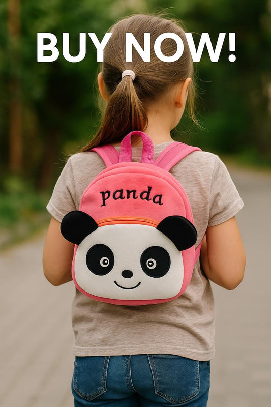 Backpack for kids;Personalized Backpack, Custom Children Backpack, Preschool Kids Backpacks , Toddler Gift, Small Backpack, Panda