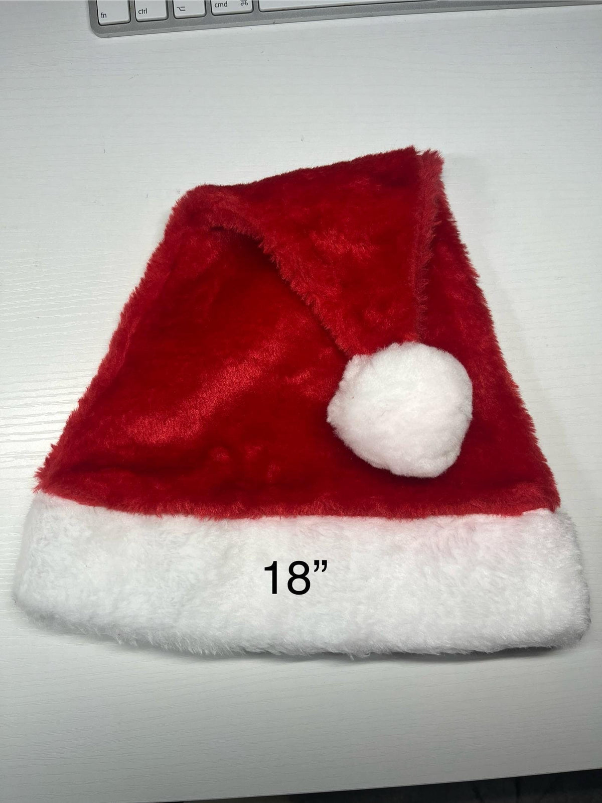 Personalized Velvet Santa Hat, Custom Christmas Holiday Headwear