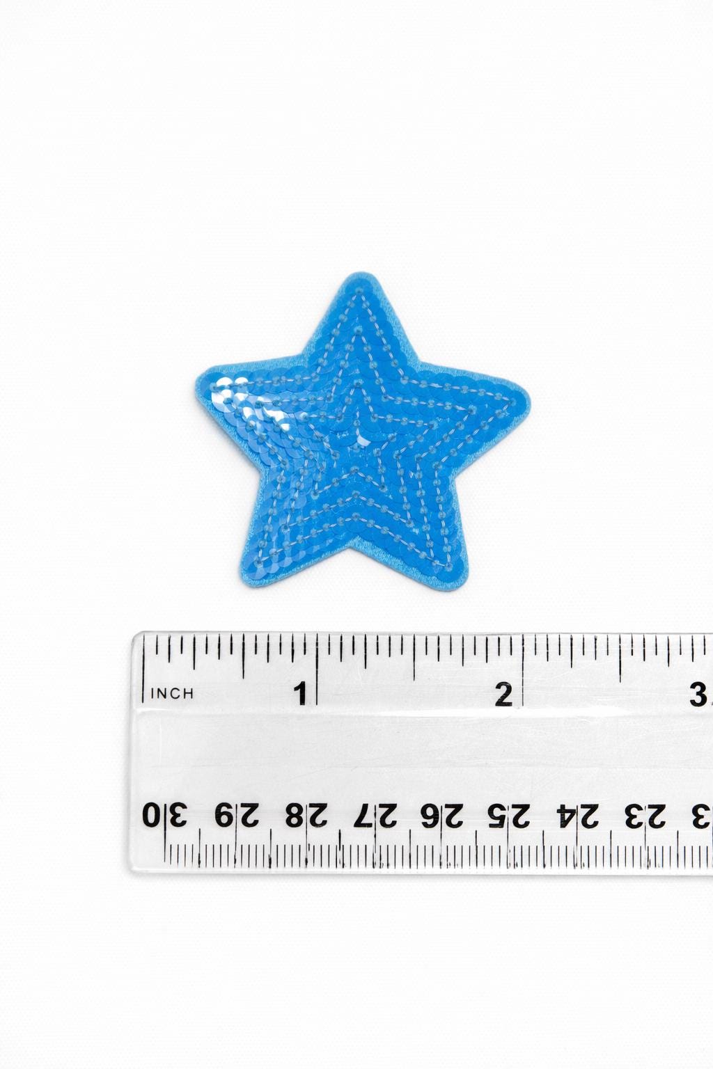Sequin Heart & Star Iron On Patches, DIY Appliques