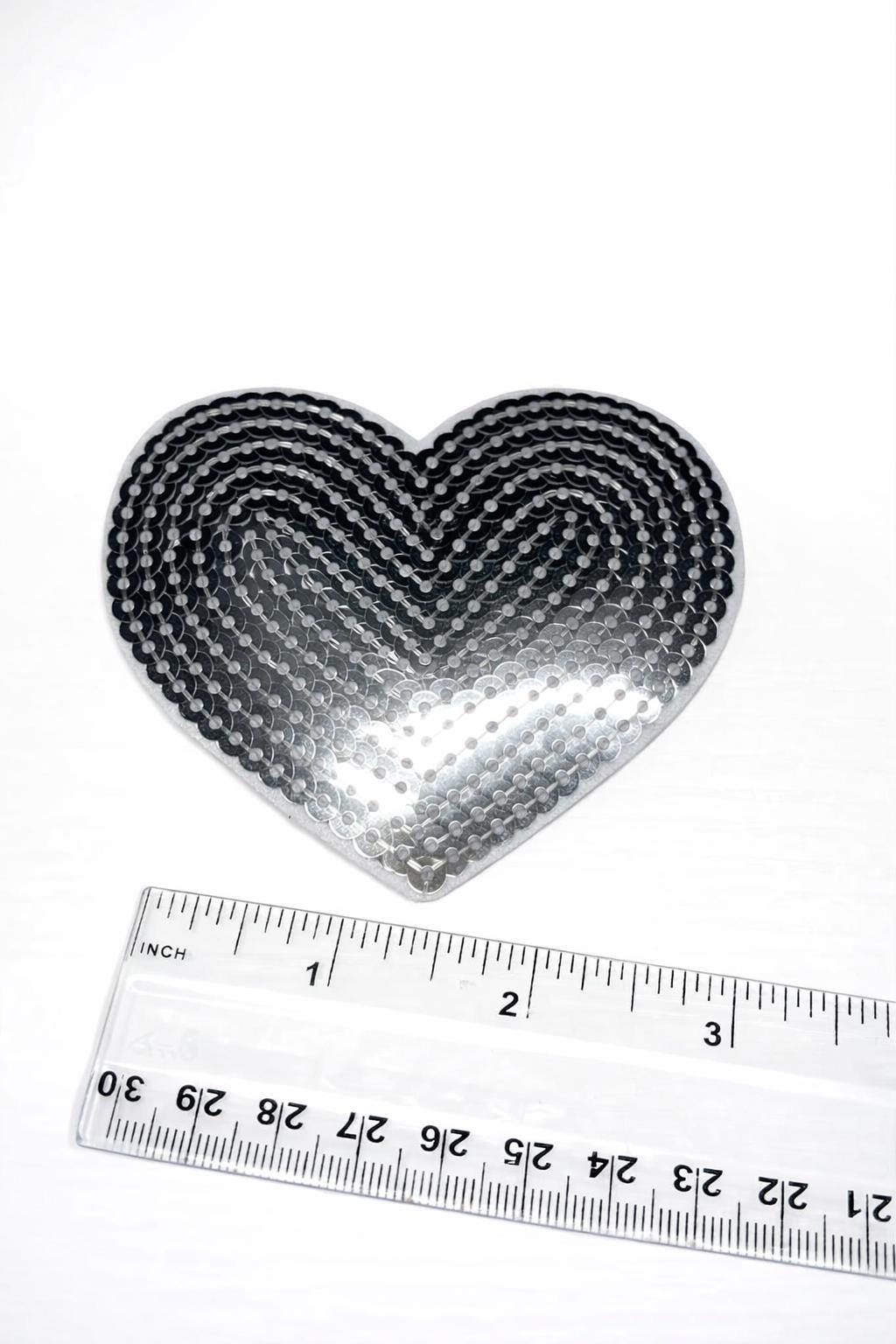 Sequin Heart & Star Iron On Patches, DIY Appliques