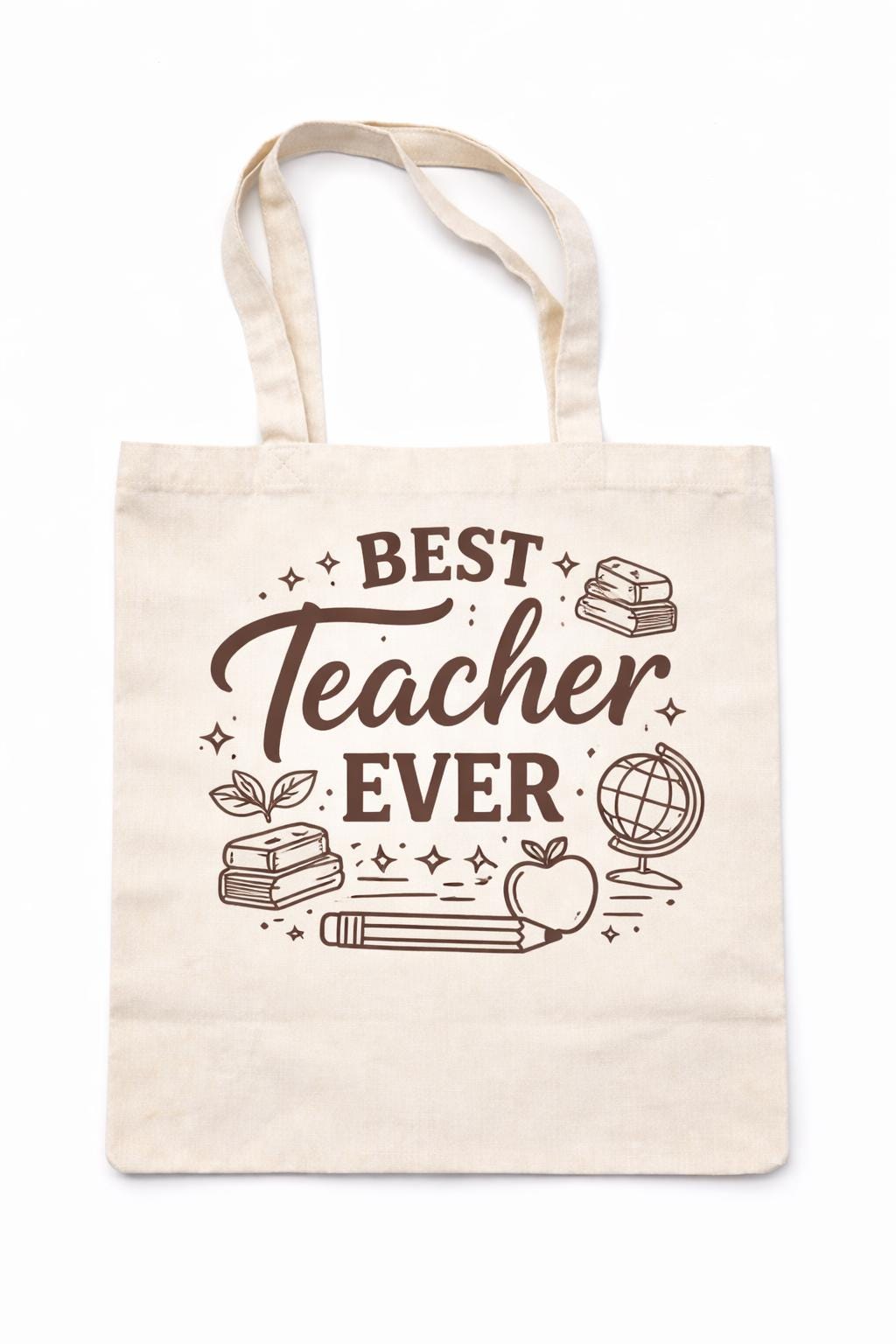 Student Life Canvas Tote Bag | Book Lover, Teacher, Library Bag
