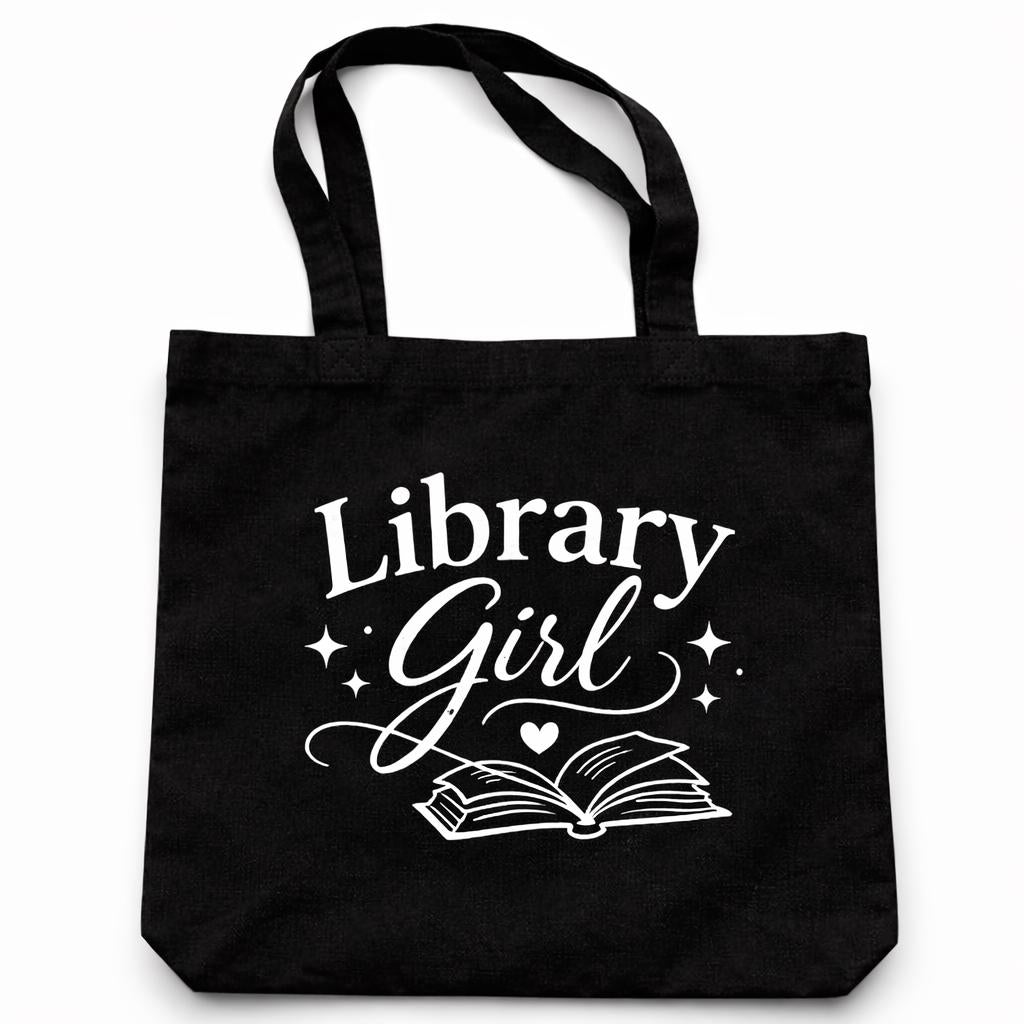Student Life Canvas Tote Bag | Book Lover, Teacher, Library Bag