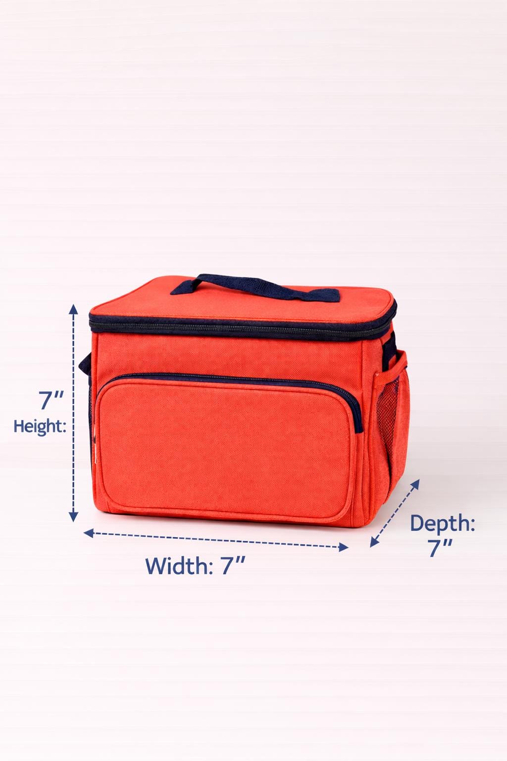 Custom Insulated Lunch Bag – Personalized Name Monogram Tote for Work Office