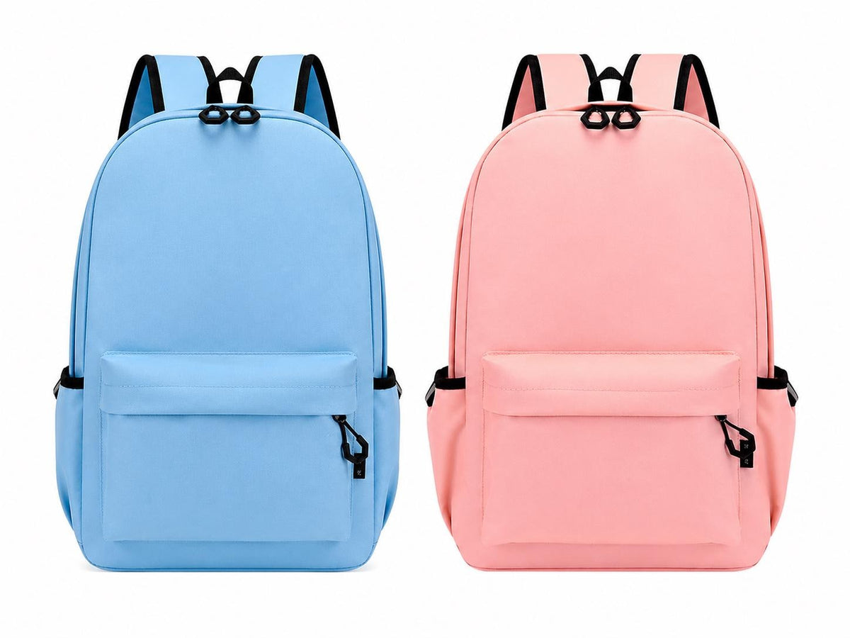 Personalized Backpack, Custom Name Monogram School Bag, 12 Designs