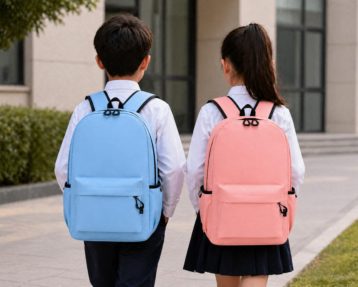Personalized Backpack, Custom Name Monogram School Bag, 12 Designs