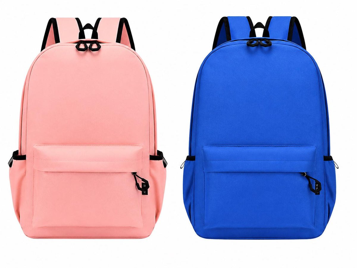 Personalized Backpack, Custom Name Monogram School Bag, 12 Designs